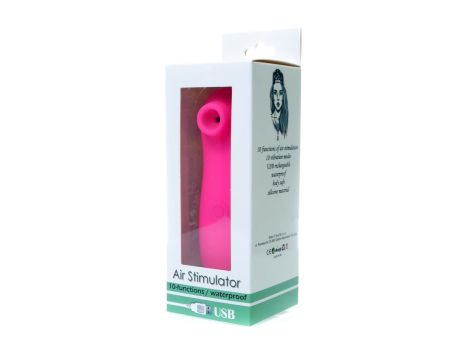 Air Stimulator USB 10 functions Dark Pink - 8