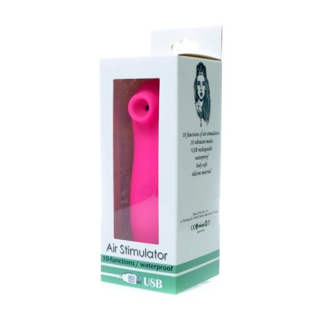 Air Stimulator USB 10 functions Dark Pink - 8