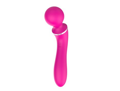 Dual Massager + overlay USB 10+10 functions Pink - 6