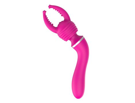 Dual Massager + overlay USB 10+10 functions Pink - 11