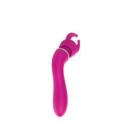 Dual Massager + overlay USB 10+10 functions Pink - 10