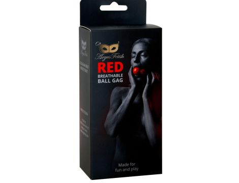 Red Breathable Ball Gag