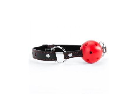 Red Heart Ball Gag - 3