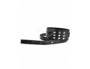 Black Collar With Leash - image 2