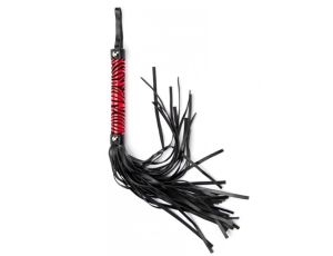 Red Small Leopard Flogger