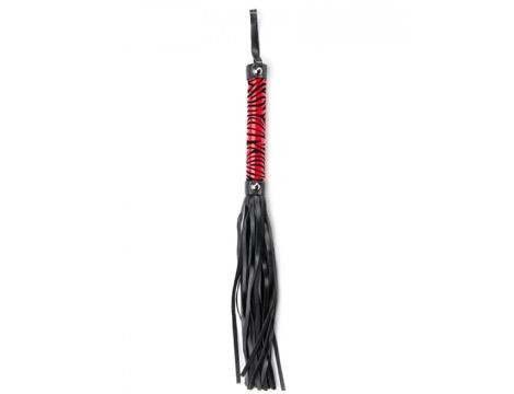 Red Small Leopard Flogger - 2