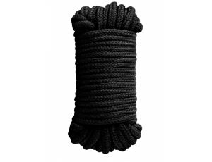 Black Bondage Rope 10m