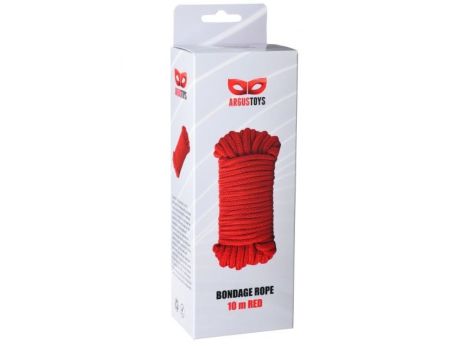 Red Bondage Rope 10m - 2