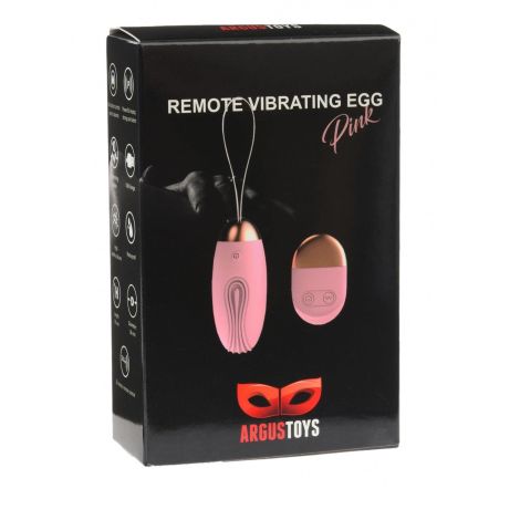 Remote vibrating egg pink - 2