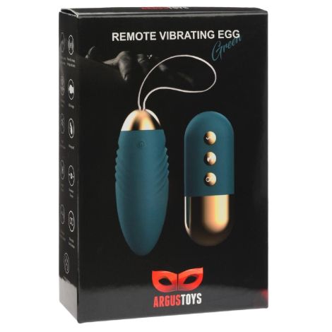 Remote Vibrating Egg Green Burst - 2