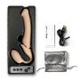 VIBRATING STRAP-ON - L - VANILLA - 9