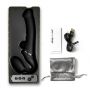 VIBRATING STRAP-ON - M - BLACK - 6