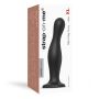 DILDO PLUG CURVY BLACK - XL - 2