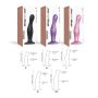 DILDO PLUG CURVY BLACK - XL - 5