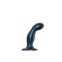 DILDO PLUG SNAKY BLEU METALLIC - M - 2