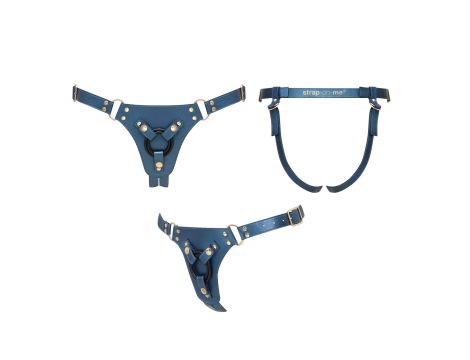 HARNESS SIMILI GENEROUS - ONE SIZE - BLEU - 3