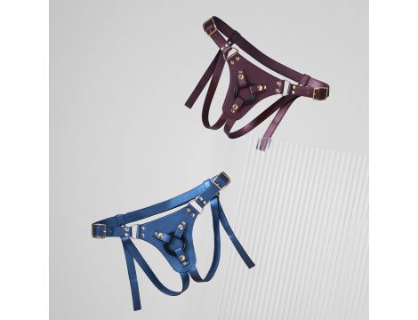 HARNESS SIMILI GENEROUS - ONE SIZE - BLEU - 4