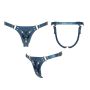 HARNESS SIMILI GENEROUS - ONE SIZE - BLEU - 4