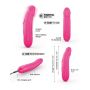 REAL VIBRATION S MAGENTA 2.0 - RECHARGEABLE - 5