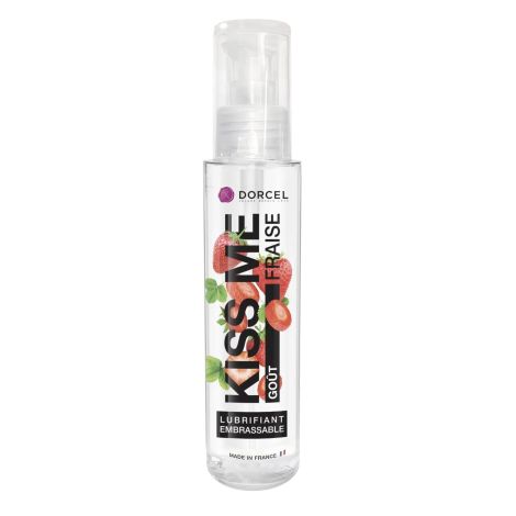 LUBRIFIANT KISS FRAISE 100 ml