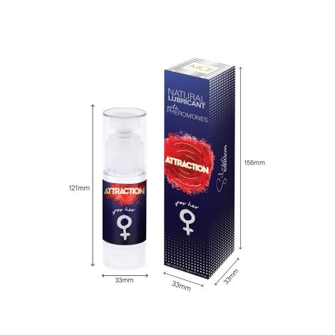 LUBRICANT WITH PHEROMONES ATTRACTION FOR HER 50 ML - 4