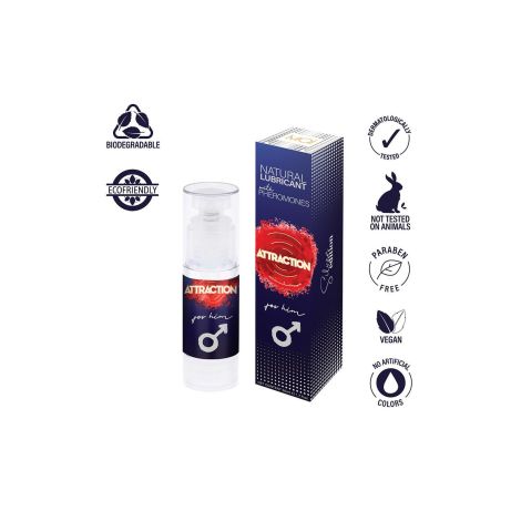 LUBRICANT WITH PHEROMONES ATTRACTION FOR HIM 50 ML - 4