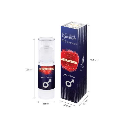 LUBRICANT WITH PHEROMONES ATTRACTION FOR HIM 50 ML - 5