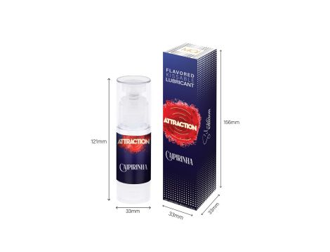 LUBRICANT ATTRACTION CAIPIRINHA 50 ML - 2