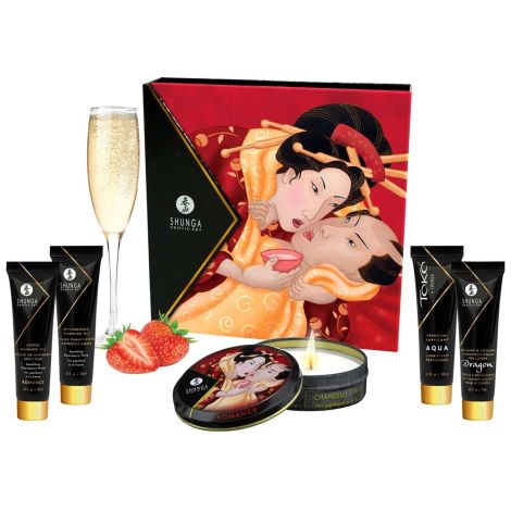 Geisha's Secret Kit Strawberry Sparkling Wine - 5