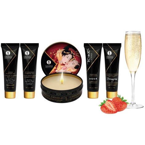 Geisha's Secret Kit Strawberry Sparkling Wine - 6