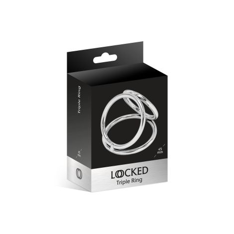 LOCKED TRIPLE RING 45/32/37 MM (Size: T1) - 2