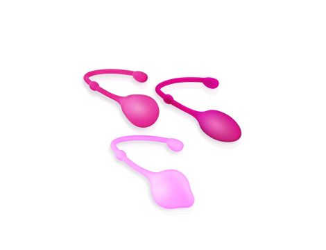 SET 3 STAGE KEGEL BALL PINK