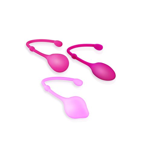 SET 3 STAGE KEGEL BALL PINK