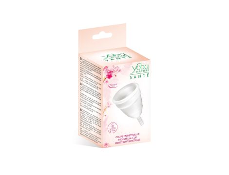 MENSTRUAL CUP WHITE S (Size: T1) - 2