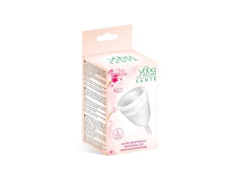 MENSTRUAL CUP WHITE L (Size: T2)