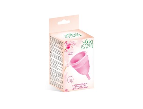 MENSTRUAL CUP PINK L (Size: T2) - 2