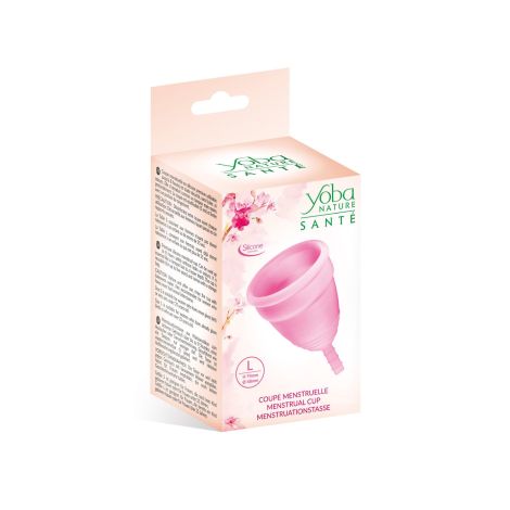 MENSTRUAL CUP PINK L (Size: T2) - 2