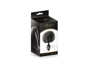 BLACK POMPOM ANAL PLUG - image 2