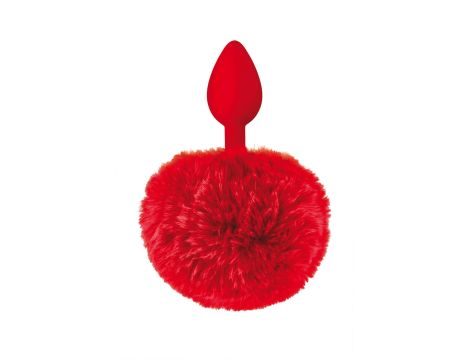 RED POMPOM ANAL PLUG