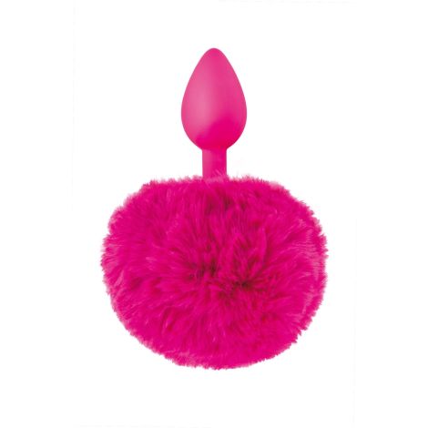 POMPOM FUCHSIA ANAL PLUG