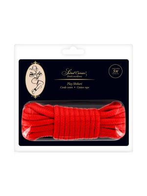 SM BONDAGE ROPE RED 5M (Size: T1) - image 2