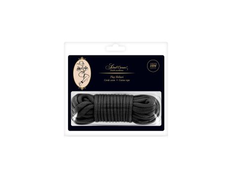 SM BONDAGE ROPE BLACK 10M (Size: T2)