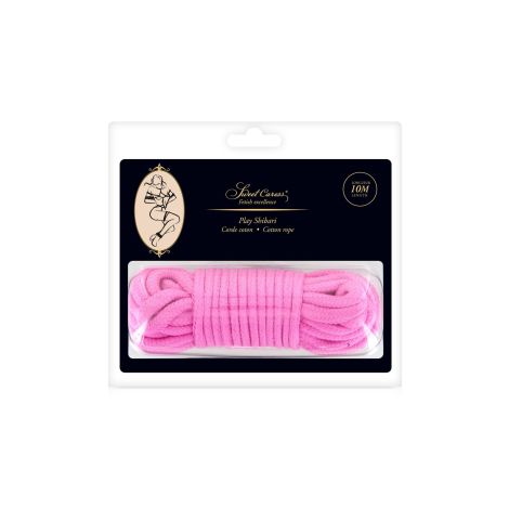 SM BONDAGE PINK ROPE 10M (Size: T2) - 2