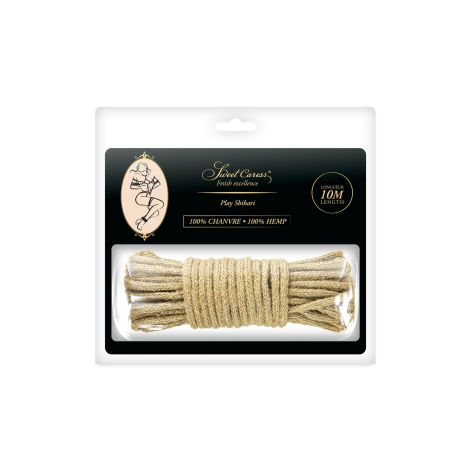 SM BONDAGE HEMP ROPE 10M (Size: M)