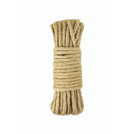 SM BONDAGE HEMP ROPE 10M (Size: M) - 2