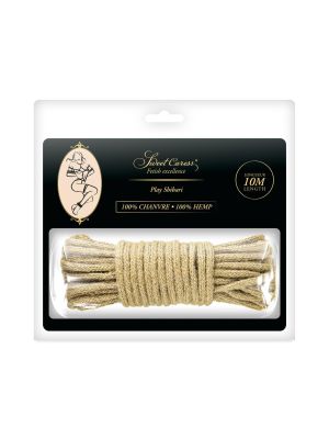 SM BONDAGE HEMP ROPE 10M (Size: M)