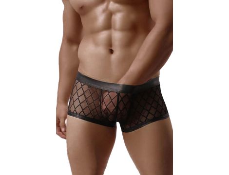 MEN'S BOXERS MP056 BLACK (Size: S)