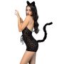 FELINE OUTFIT 2 PCS BLACK TU (Size: TU) - 2