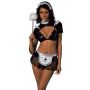 SOUBRETTE OUTFIT 8 P BLACK TU (Size: TU) - 2