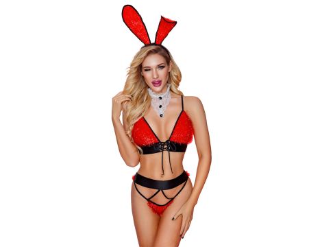 BUNNY OUTFIT 5 PCS ROUG TU (Size: TU) - 3